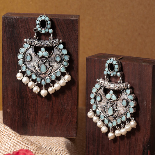 Phuljhadi prestine Dangler earrings (Mint)