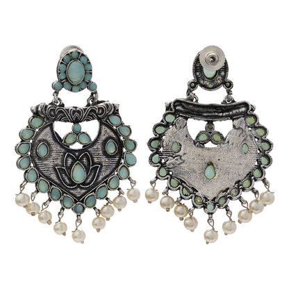 Phuljhadi prestine Dangler earrings (Mint)