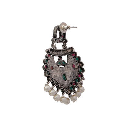 Phuljhadi prestine Dangler earrings (Multicolored)