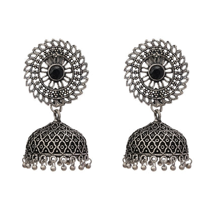 Jhilmil jhumki earring (Black)