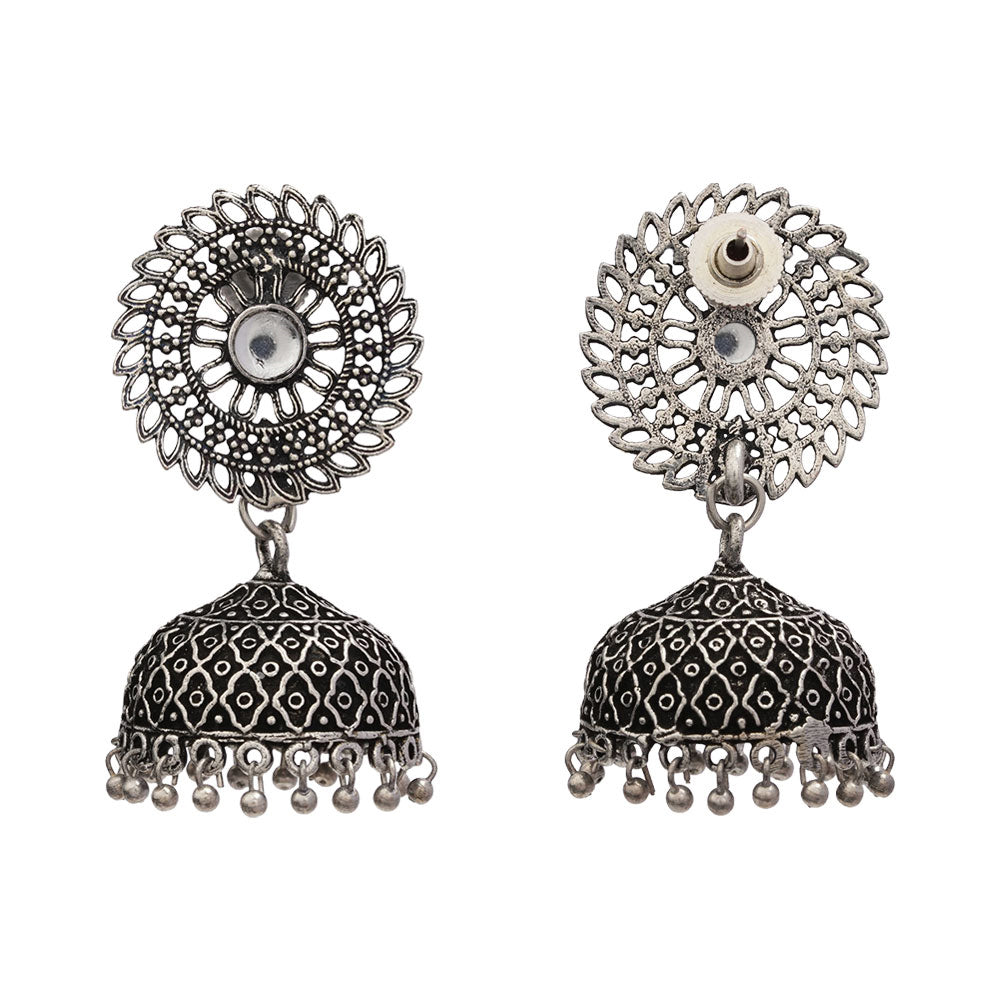Jhilmil jhumki earring (White)
