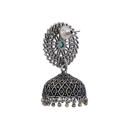 Jhilmil jhumki earring (Sky Blue)
