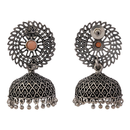 Jhilmil jhumki earring (Light Orange)