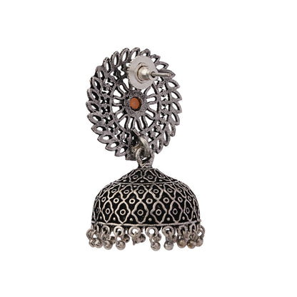 Jhilmil jhumki earring (Light Orange)