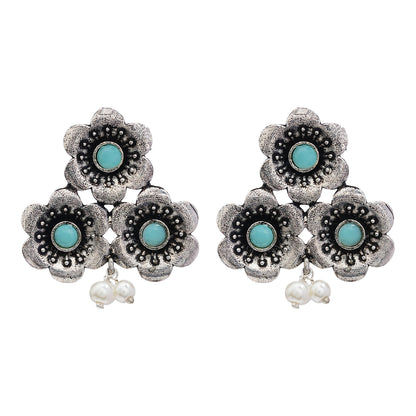 Blossom Tales stud earrings (Mint)