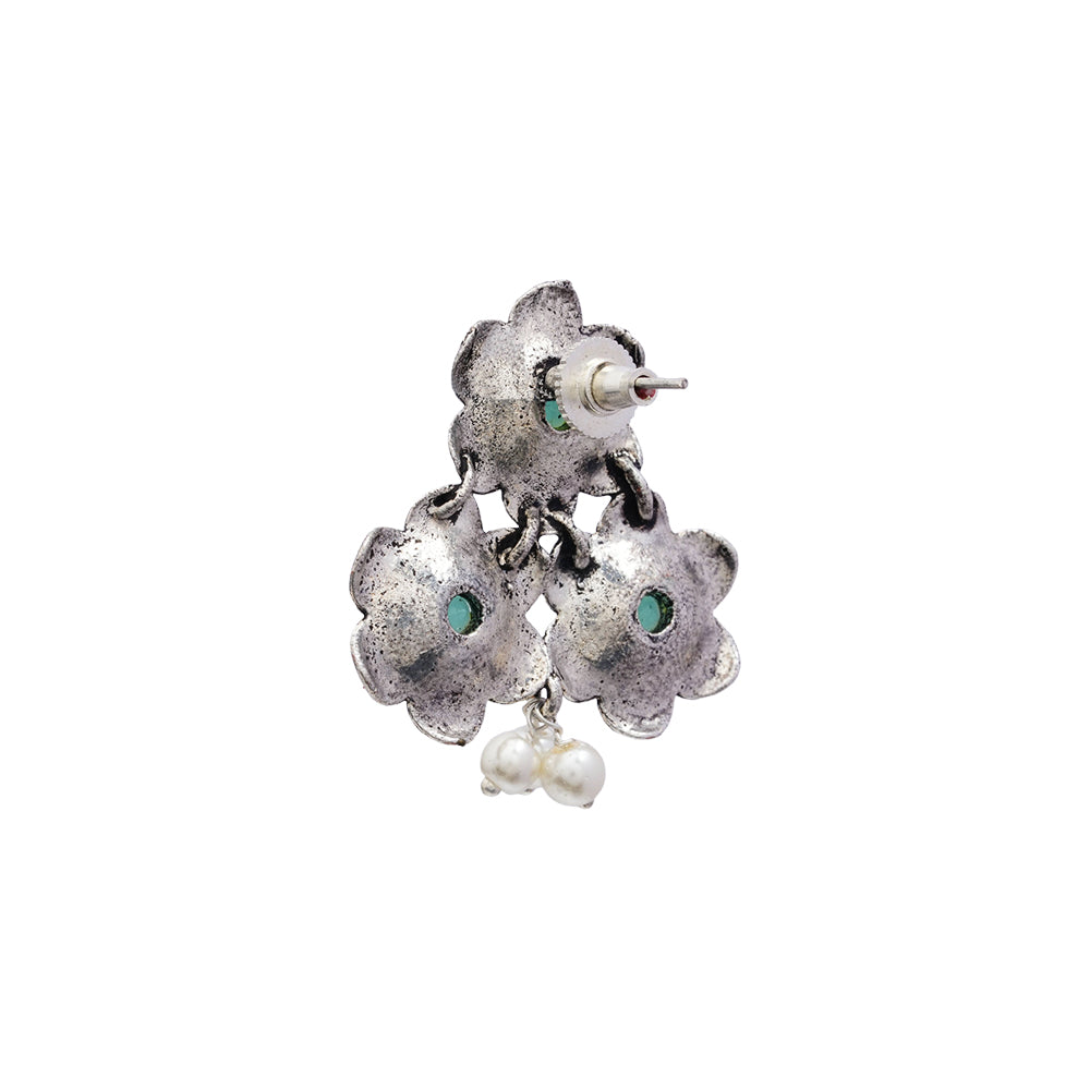 Blossom Tales stud earrings (Mint)