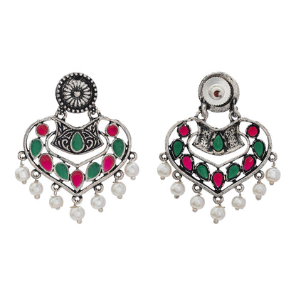 Patra dangler earrings (Multicolored)