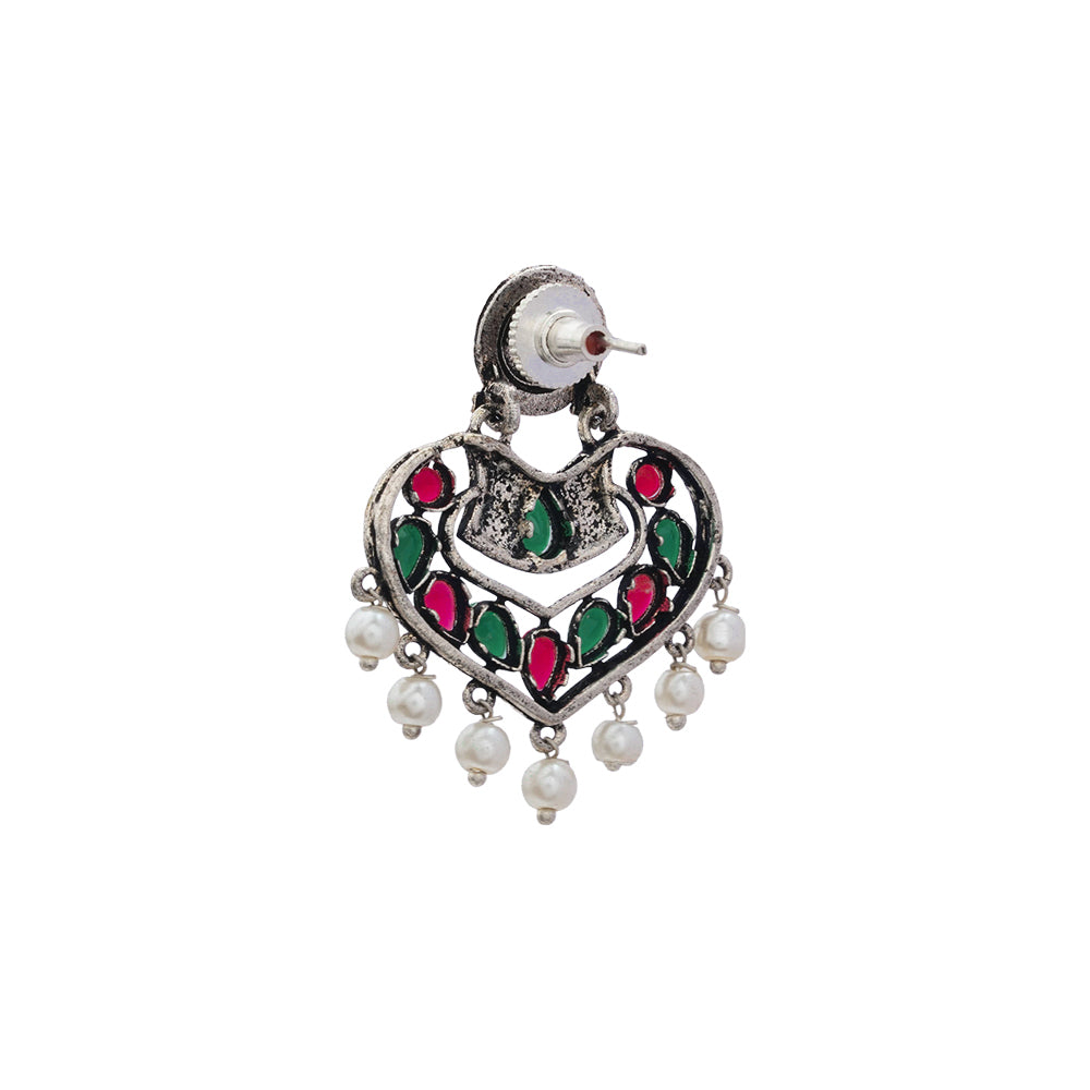 Patra dangler earrings (Multicolored)