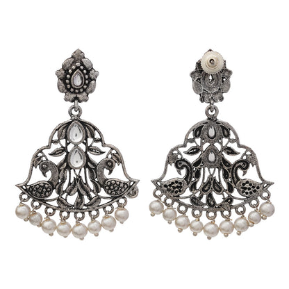 Morpatra dangler earrings (White)
