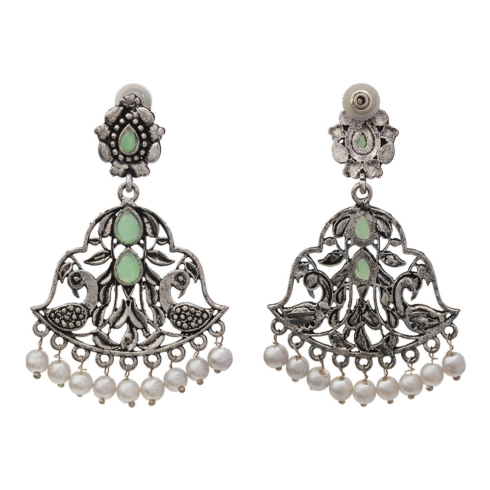 Morpatra dangler earrings (Pista)