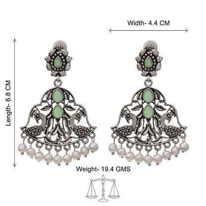 Morpatra dangler earrings (Pista)