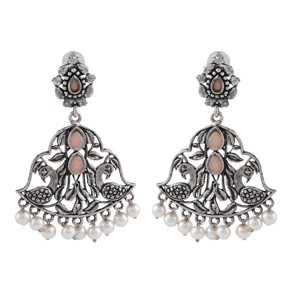 Morpatra dangler earrings (Light Orange)