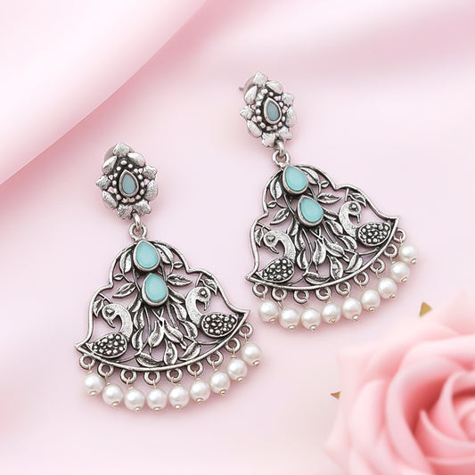 Morpatra dangler earrings (Mint)