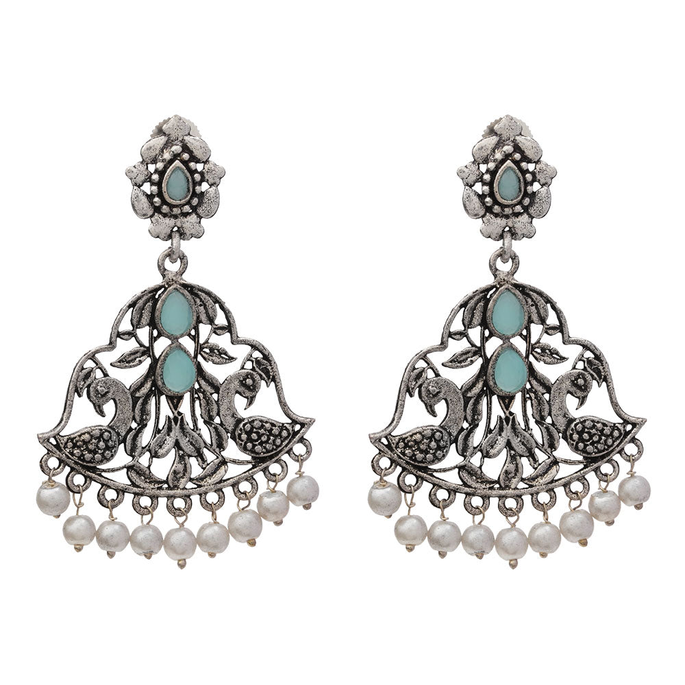 Morpatra dangler earrings (Mint)