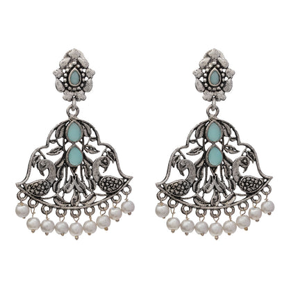 Morpatra dangler earrings (Mint)