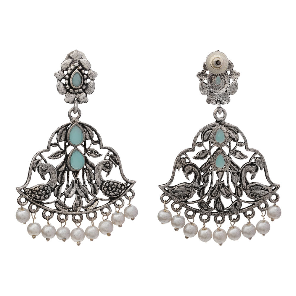 Morpatra dangler earrings (Mint)