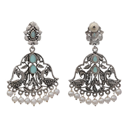 Morpatra dangler earrings (Mint)