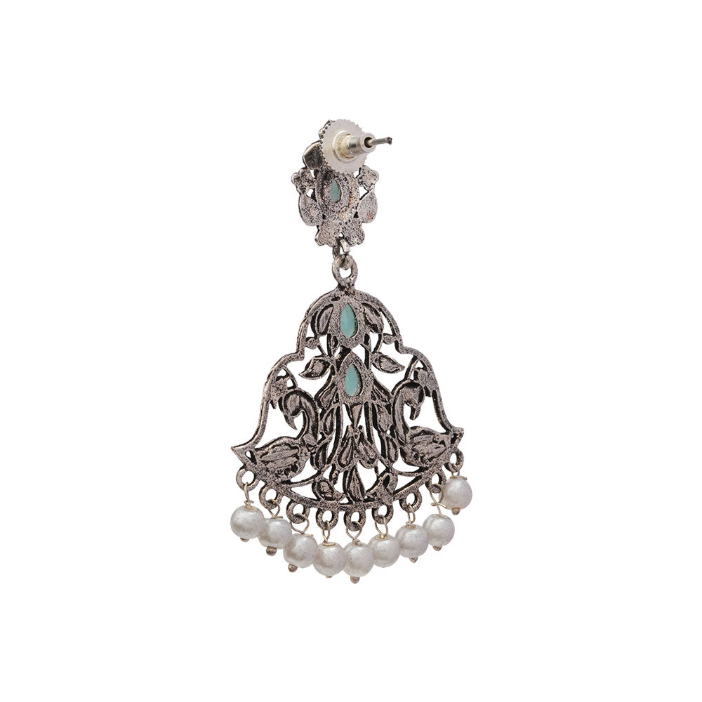Morpatra dangler earrings (Mint)