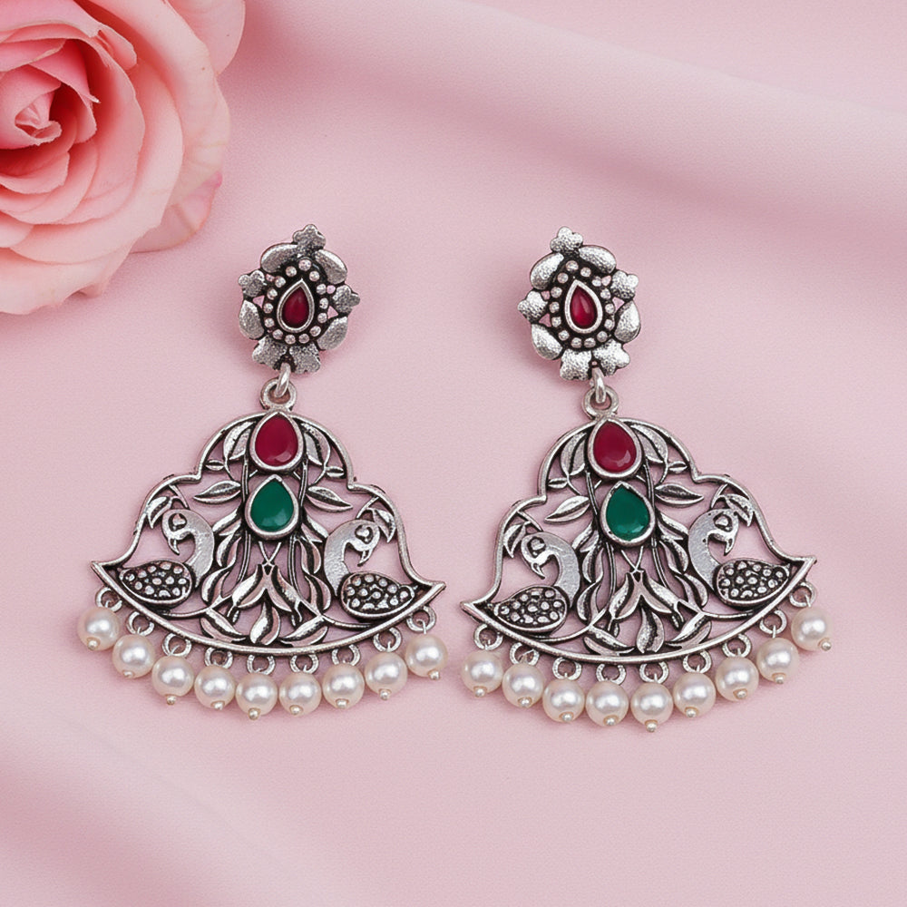 Morpatra dangler earrings (Multicolored)
