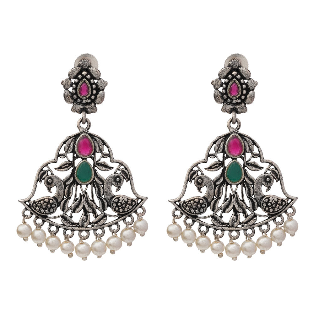 Morpatra dangler earrings (Multicolored)