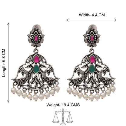 Morpatra dangler earrings (Multicolored)
