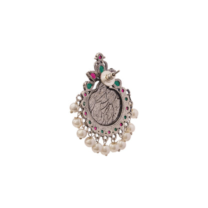 Royal flare stud earrings (Multicolored)