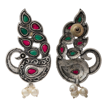 Morpankh pretty stud earrings (Multicolored)
