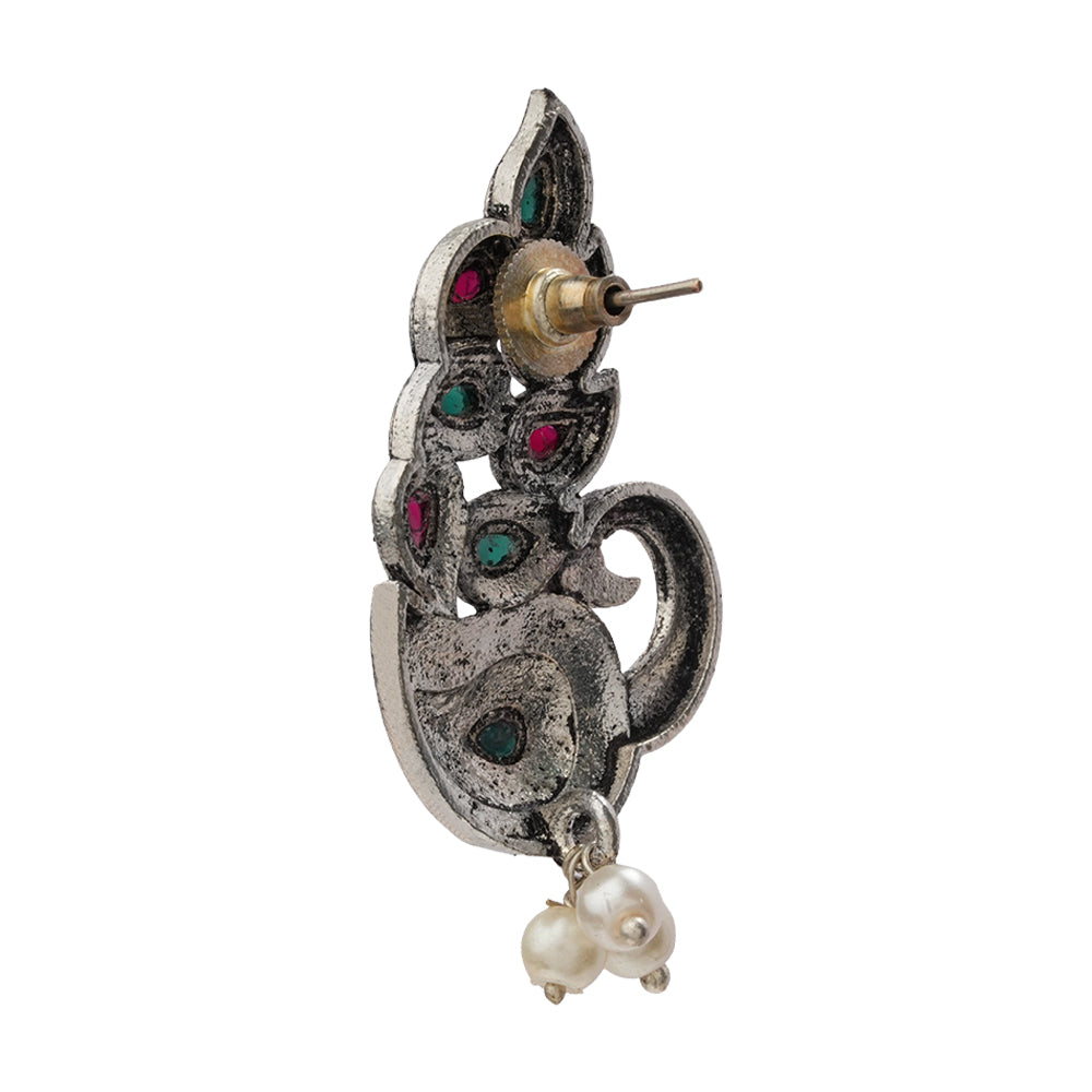 Morpankh pretty stud earrings (Multicolored)