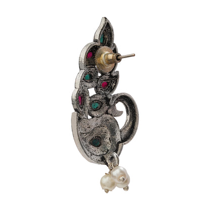 Morpankh pretty stud earrings (Multicolored)