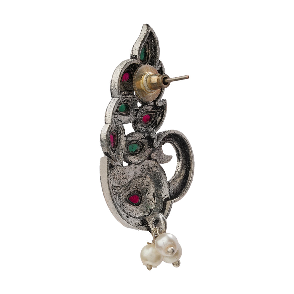 Morpankh pretty stud earrings (Multicolored)