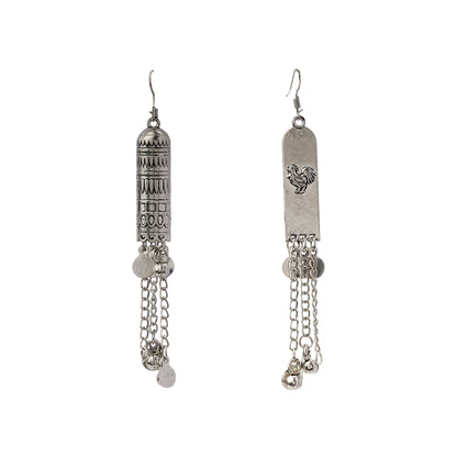 Nitya Kalika Dangler earrings (Silver)