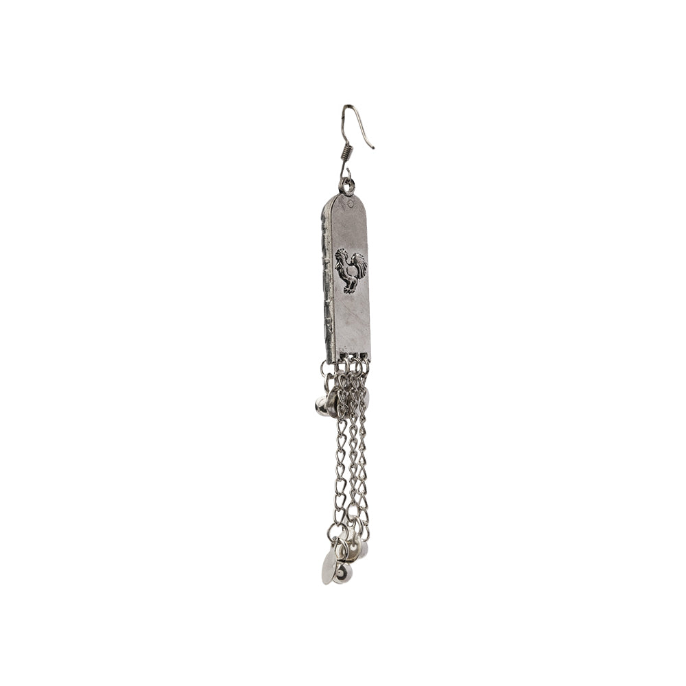Nitya Kalika Dangler earrings (Silver)