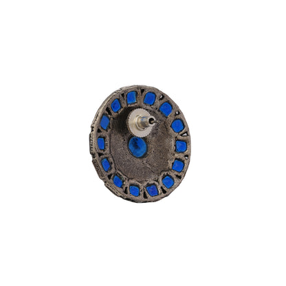 Spark stud earrings (Blue)