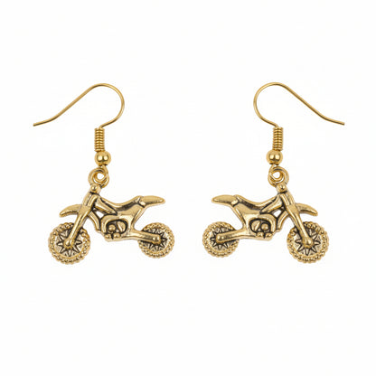 Biker Babe dangler earrings