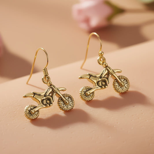 Biker Babe dangler earrings