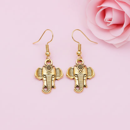Ganpati dangler earrings