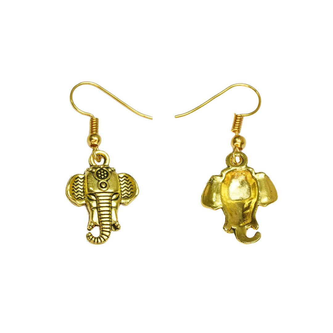 Ganpati dangler earrings