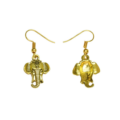 Ganpati dangler earrings