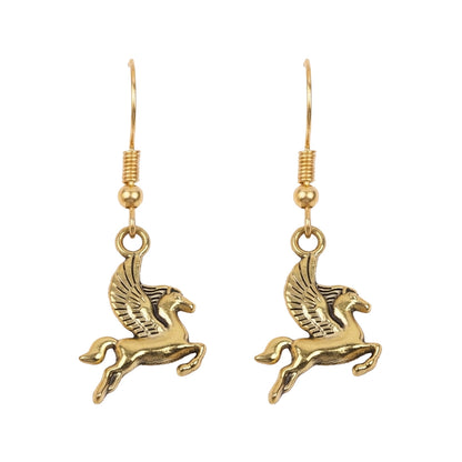 Winged Glam dangler earrings