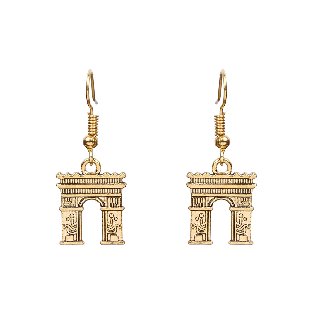 Royal Triple Bell Layered Jhumka Earring (Black) Persian Glory dangler earring Combo set