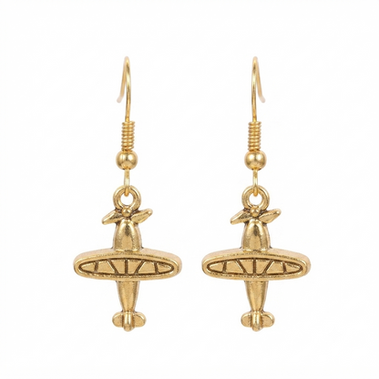 Royal Triple Bell Layered Jhumka Earring (Black) Cloud nine dangler earrings Combo set