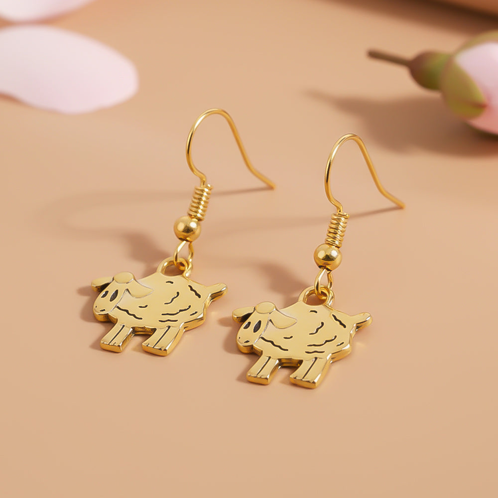 Ba Ba dangler earrings