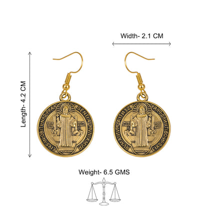 Divine Benedict dangler earrings