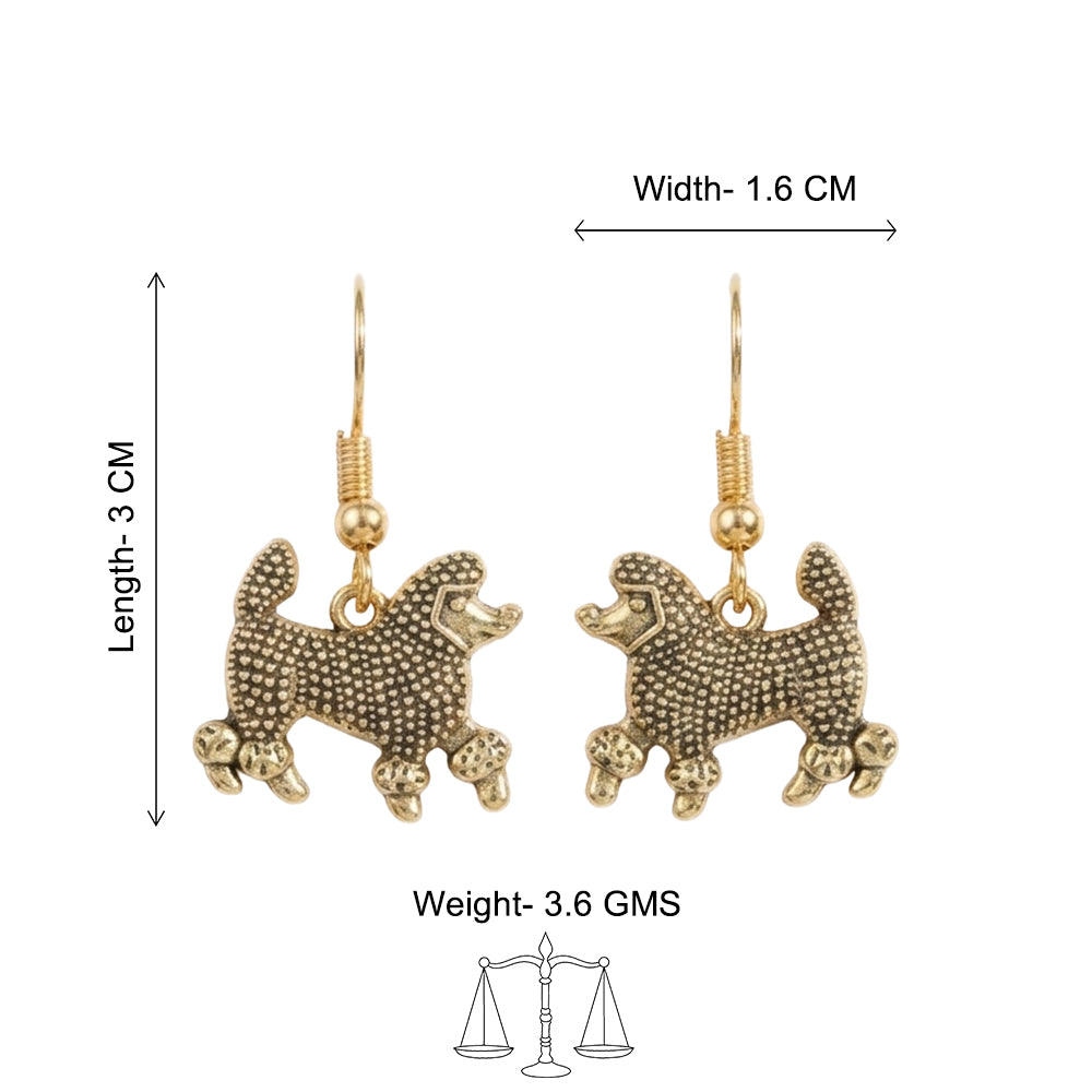 Pawfect spark dangler earrinngs