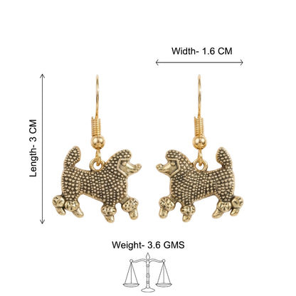 Pawfect spark dangler earrinngs