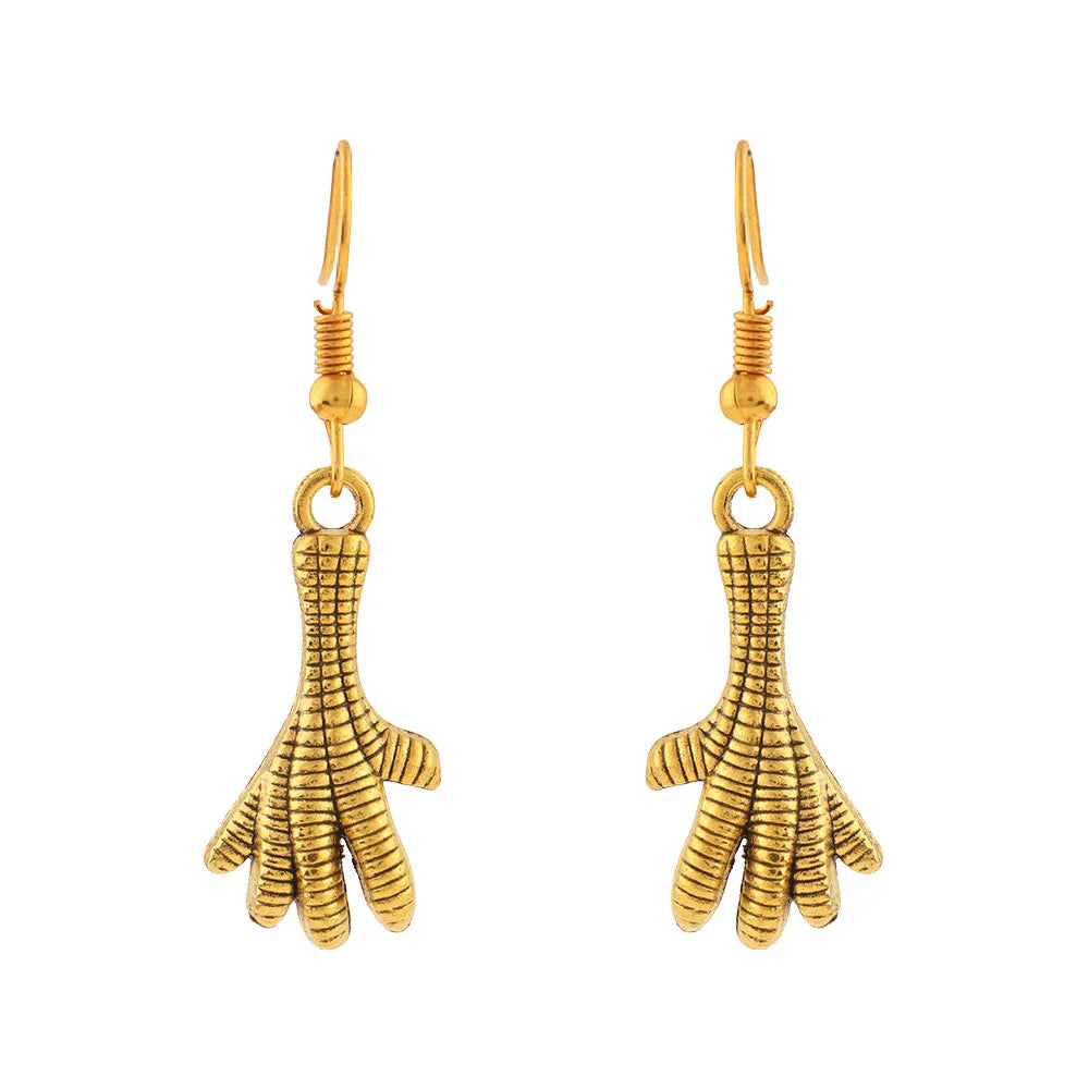 Royal Triple Bell Layered Jhumka Earring (Black) Talon twist dangler earrings Combo set