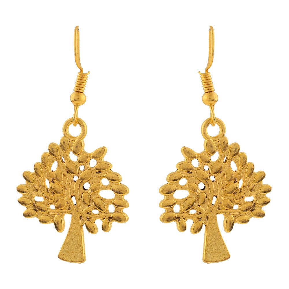 StylishKudi Oxidised Silver Drops & Danglers Earrings ComboSet for Women&girl