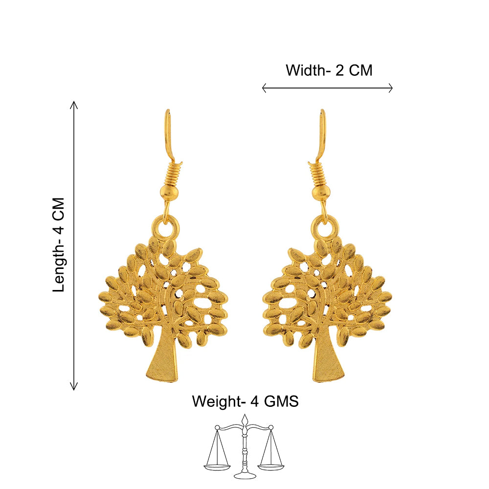 Eternal roots dangler earrings
