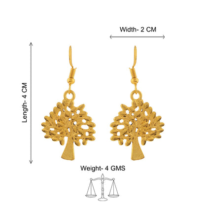 Eternal roots dangler earrings