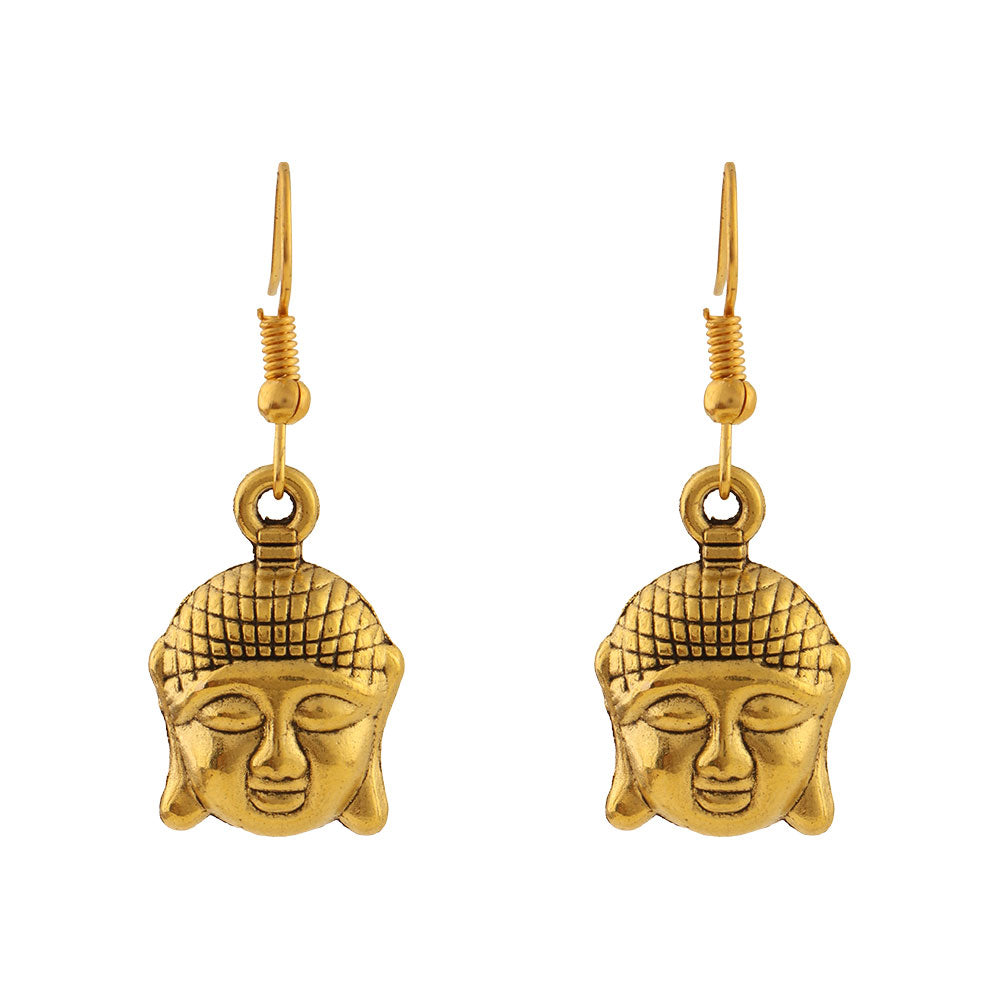 Leaf Cascade jhumki earrings (Red) Devine aura dangler earrings Combo set